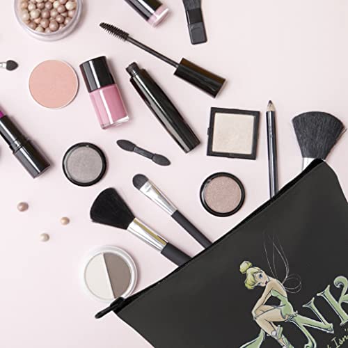 TSOTMO Fairytale Fans Makeup Bag Tink Being Perfect Isn¡¯s Easy Bag Movie Merchandise Makeup Bag (TINK Being)
