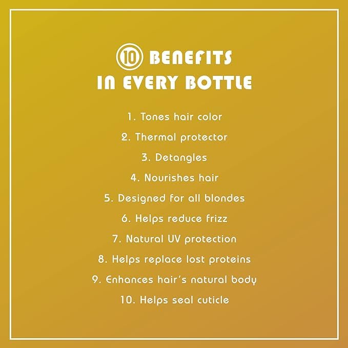 It's A 10 Miracle Leave-In Treatment for Blondes - 10 Oz | Nourishing Hair Care