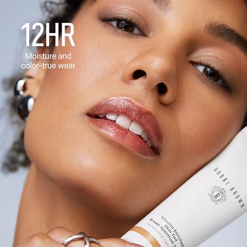 Bobbi Brown Vitamin Enriched Skin Tint SPF 15 | Broad Spectrum SPF Skin Tint | Hydrating Tinted Moisturizer | Vitamins B, C, & E, 1.7 Fl Oz