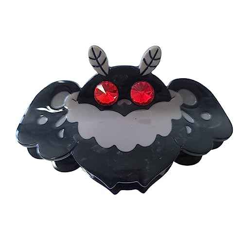 Bat Claw Clip,Acetate Hair Clip,Small Hair Clips for Women, 1 Count (Pack of 1)