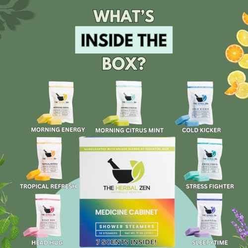 Shower Steamers Aromatherapy Bombs (Variety Pack) ? Adult Christmas Stocking Stuffer ? Made in USA - Shower Tablets Aromatherapy ? Natural Essential Oils ? Self Care Gifts for Women and Men (14 Pack)