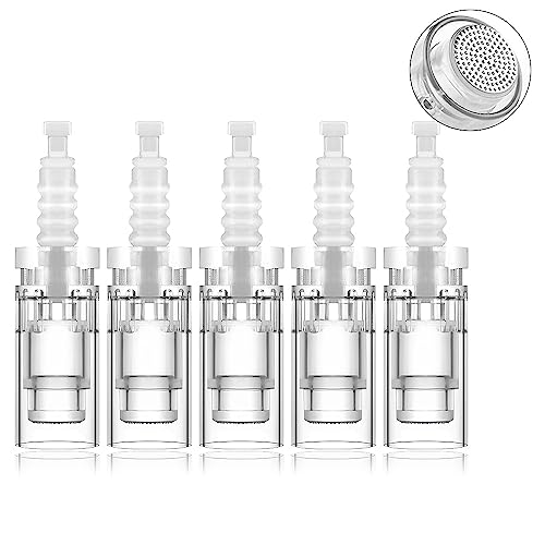 5pcs Round Nano Cartridges for Bayonet Microneedle Disposable Replacement N2 M5 M7 Microneedling Pen