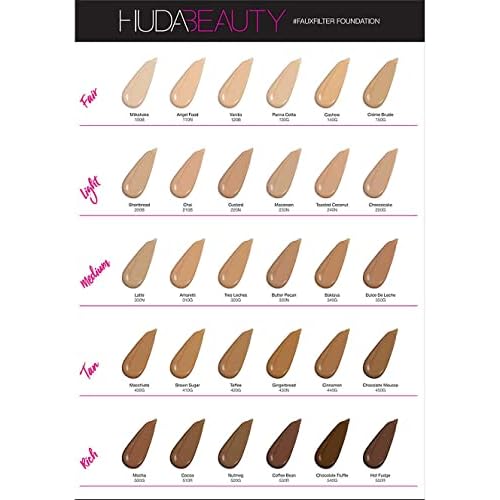 HUDA BEAUTY #FauxFilter Foundation - Macaroon 230N