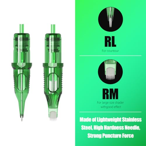 Tattoo Gun Kit Wireless Tattoo Machine Kit, Complete Tattoo Kit with Tattoo Pen Mixed Tattoo Cartridge Needles Tattoo Ink, 1800mAh Battery Power Supply and Customized High-Performance Motor(3.5mm Cam)