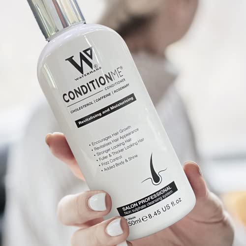 Watermans Hair Growth & Repair Conditioner, Boosts Hair Growth & Improves Density, Biotin & Niacinamide Infused for Thicker, Healthier Hair, Deep Hydration, Anti-Frizz & Breakage Defense, Sulfate-Free