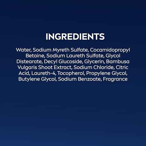 NIVEA MEN Sensitive Body Wash with Bamboo Extract, Moisturizing Body Wash for Sensitive Skin, Soap Free Shower Gel for Men with No Drying Alcohol, 16.9 Fl Oz Bottle, Pack of 3