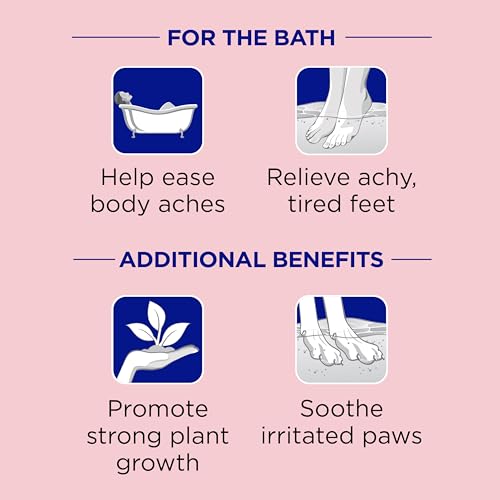 Dr Teal's Pure Epsom Salt Bulk Magnesium Sulfate USP, Fragrance Free, 19 lbs