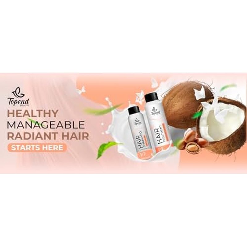 Keratin Hair Treatment Kit ? 470ml | Organic Straightening & Anti-Frizz System with Clarifying Shampoo | Formaldehyde-Free | Smooth, Shine & Repair All Hair Types