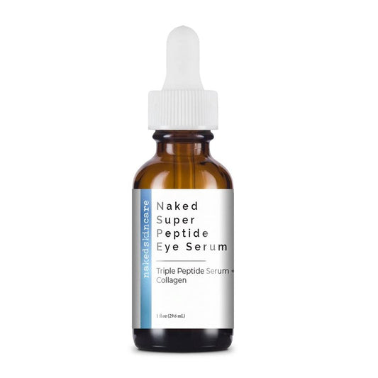 Collagen Peptides Serum for Face - Skin Tightening Serum and Anti-Aging - Dark Circles Under Eye and Acne Scar Treatment - Face Care Hydrating Serum with Collagen Boost and Moisturizer (1oz)