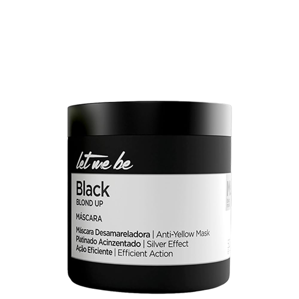 Let Me Be Black Mask Blond Up Silver Effect 500g (17.6 oz)