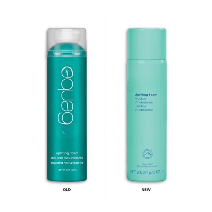 Aquags Uplifting Foam - Weightless Volume Building Hair Mousse, 8 Oz | Perfect for All Hair Types