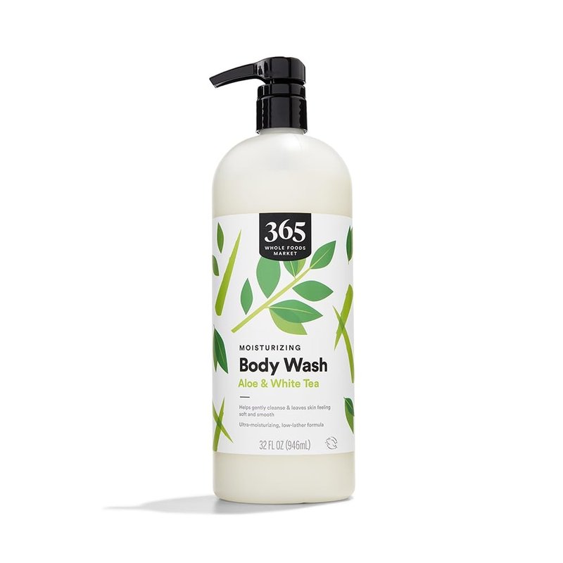 Aloe & White Tea Body Wash - Moisturizing Formula for Soft Skin | 32 Fl Oz