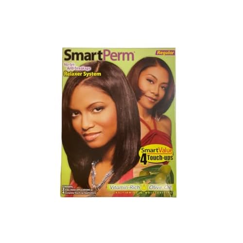 Smart Perm No-Lye Kit 4 Touch Up [Regular] (Pack of 3)