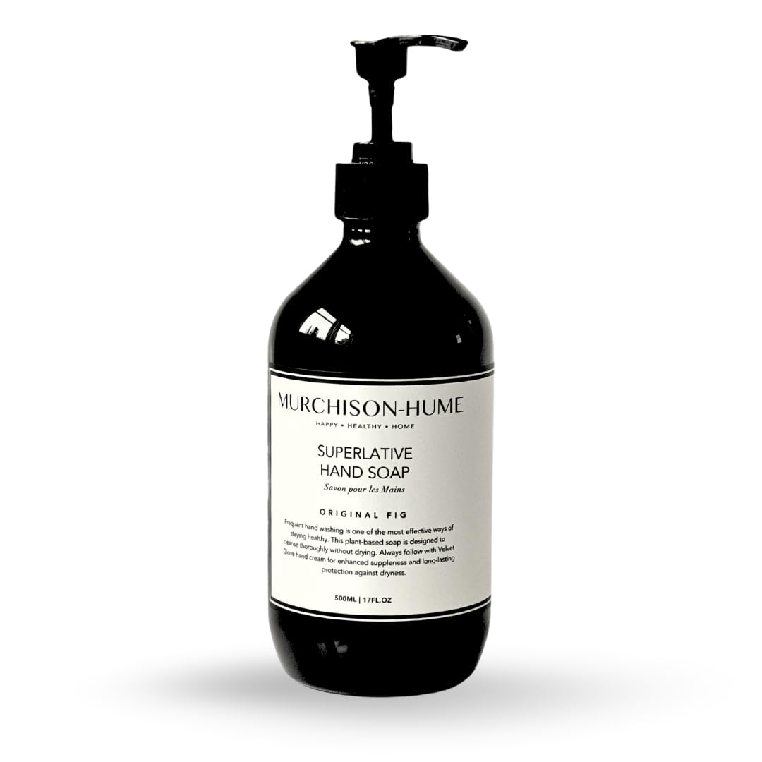 Murchison-Hume Original Fig Hand Soap Refill | Superlative Plant-Based Formula | Eco-Friendly 32 fl oz Refill for Pump Dispenser | SLS-Free, Paraben-Free & Cruelty-Free