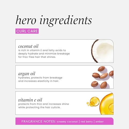 HASK CURL CARE Deep Conditioner Treatments for curly hair- vegan formula, cruelty free, color safe, gluten-free, sulfate-free, paraben-free - Pack of 6