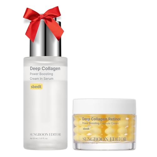 Fine Line Care Duo - Cream & Collagen Capsule for Aged Skin | Deep Moisturizer & Glow Mist