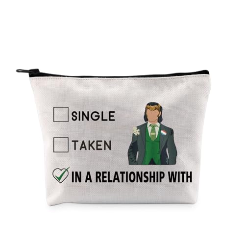 G2TUP Dating T H Makeup Bag T H Fan Gift Cosmetic Bag with Zipper