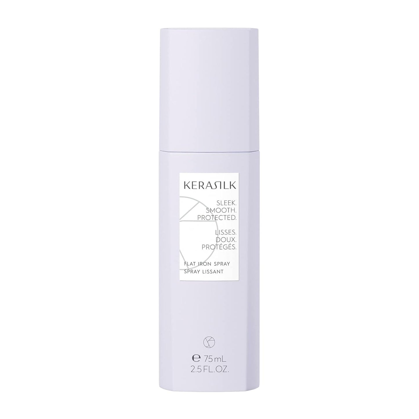 Kerasilk Flat Iron Spray - Smooths Hair & Flyaways | Humidity & Heat Protection | 75ml