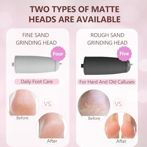 9 Pack Pedicures Replacement Heads for Haootadiy Pedi, Eelectric Tool Foot File, Pedi Replacement Roller Head fit Finishing Touch Pedi (Pedicure Tool Not Included)