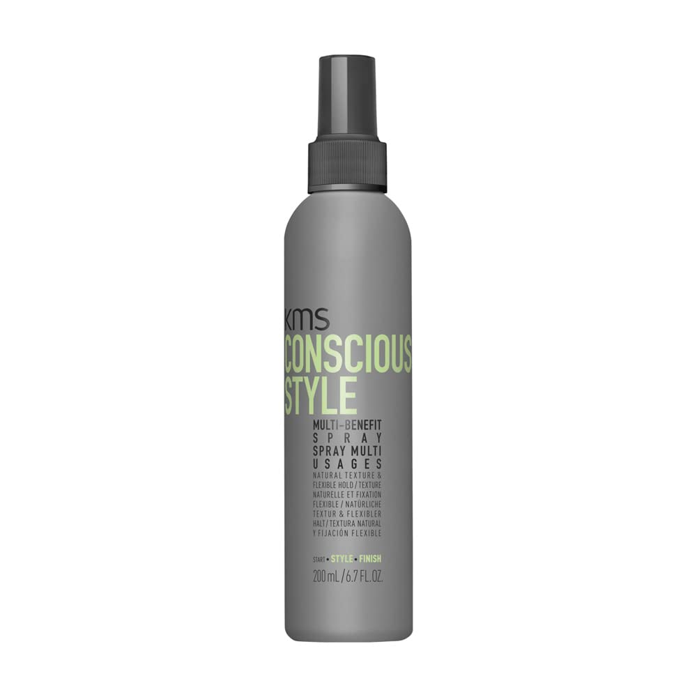 KMS CONSCIOUSSTYLE Multi-Benefit Flexible Styling and Finishing Hairspray, 6.8 oz