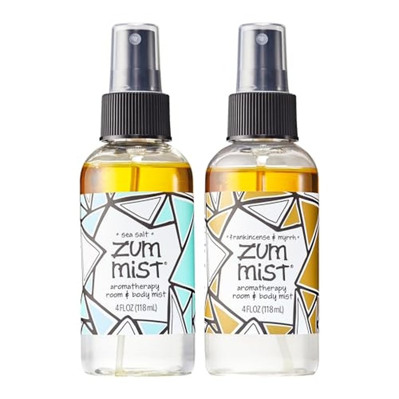 Indigo Wild Zum Mist Frankincense & Myrrh and Sea Salt Mist Body Spray 4 fl. oz. each, 2 Pack