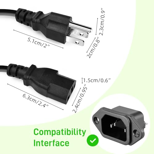 ATOMUS Tattoo Transfer Machine Power Cord US Plug