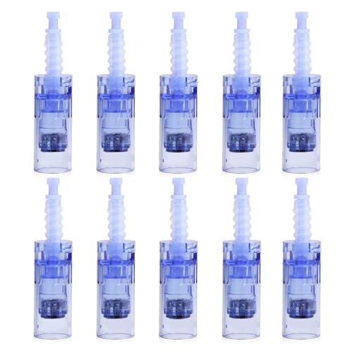 HOKYNATI Microneedling Pen Cartridges, 36 Pin Bayonet Needles, Compatible with Dr Pen A6 N2 M5 M7, 0.3mm Length, 10 Pack