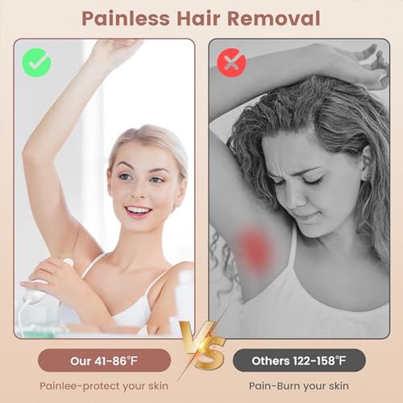 Hair Removal Device, Hair Removal for Women and Men£¬Hair Removal Body and Face for Home Use,model S3