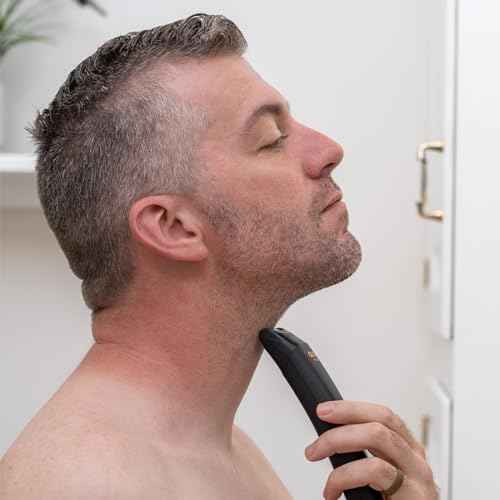 Beard Trimmer, 21 Piece All-in-One Mens Grooming Kit and Hair Clipper, Nose, Ear,Body and Face, Electric Razor with USB Recharge Dock