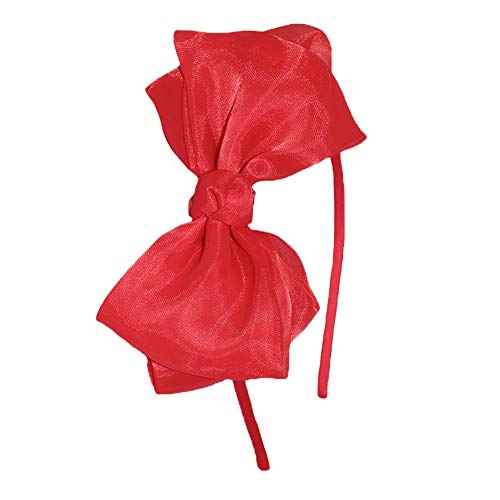 Bow Headband Lace Bowknot Hair Bands Big Bow Ribbon Halloween Hair Hoops Women Hairband Headdress Cosplay Christmas Headpiece