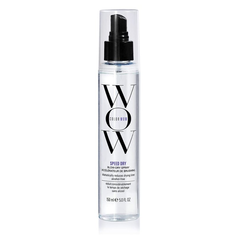 COLOR WOW Speed Dry Blow Dry Spray - Reduce Drying Time by 30% | Heat Protectant & Breakage Prevention