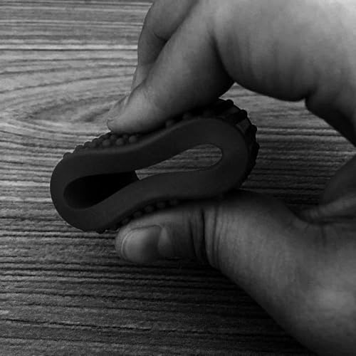 Black Tattoo Supply Food Grade Silicone Grip Cover for Pen Accessories, Tattoo Machine Parts (25xH30mm, 3.7cm*3cm)