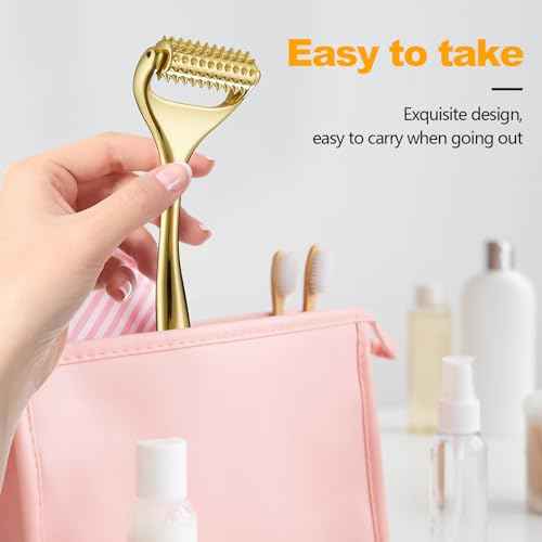 Running man Acupuncture Roller-Skin Care Face Massager, Face Acupressure Roller-Deep Tissue Massage Tool for Face, Massage Roller-Muscle Pain Relief and Musle Relaxation