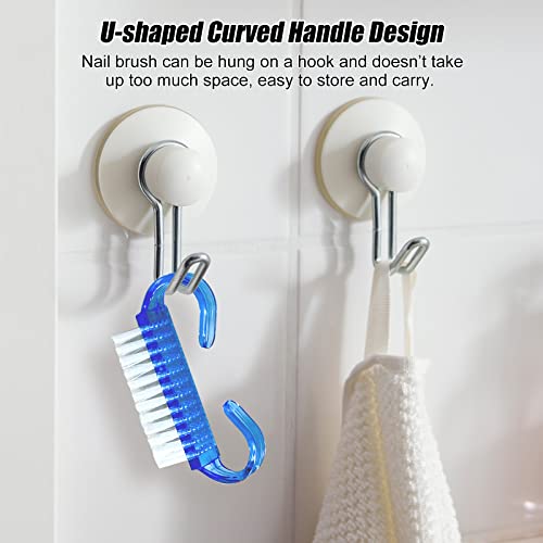 RETON 24 Pcs Handle Grip Nail Brush, Nail Brushes Fingernail Scrub Cleaning Brushes for Toes and Nails Cleaner, Pedicure Manicure Brush for Women Men Girls (Multicolor)