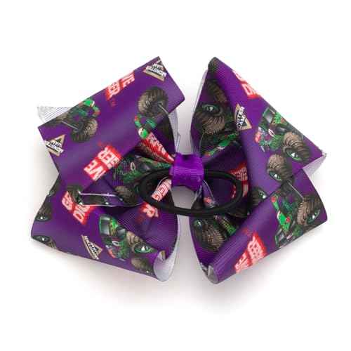 Monster Jam Girls Bow Hair Tie One Size