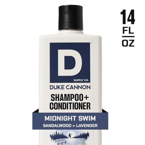 Duke Cannon Shampoo & Conditioner 3-Pack ? Sawtooth, Midnight Swim, Naval Diplomacy ? Premium Men¡¯s Hair Care, Invigorating Scents, Sulfate-Free, Natural Ingredients, Nourishing (14 oz)