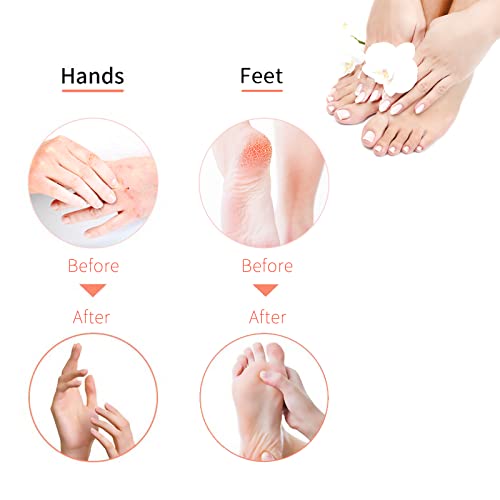 Liners Hand or Foot Disposable Thermal Heated Mitt Liners Paraffin Bath Treatments Bags Plastic Liner Socks and Gloves for Hot Wax Therapy (100)