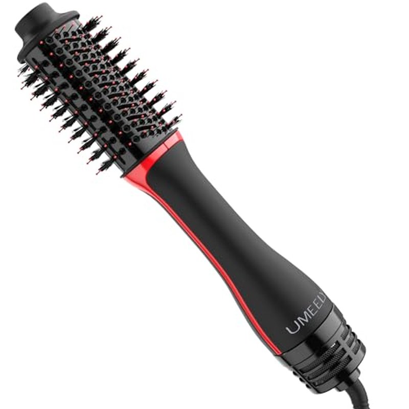Plus 2.0 Hair Dryer Brush Blow Dryer Brush in One, 2'' Oval Brush Head Hot Air Brush Styler & Volumizer with Ionic Technology, NTC Smart Temp Control for Smooth, Frizz-Free, Shiny Hair