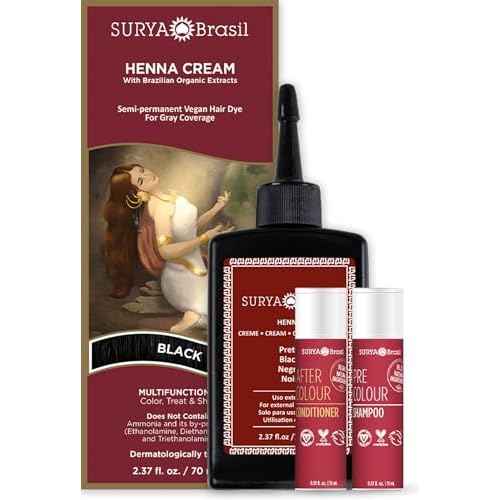 Surya Brasil Henna Cream, Black 2.37 oz
