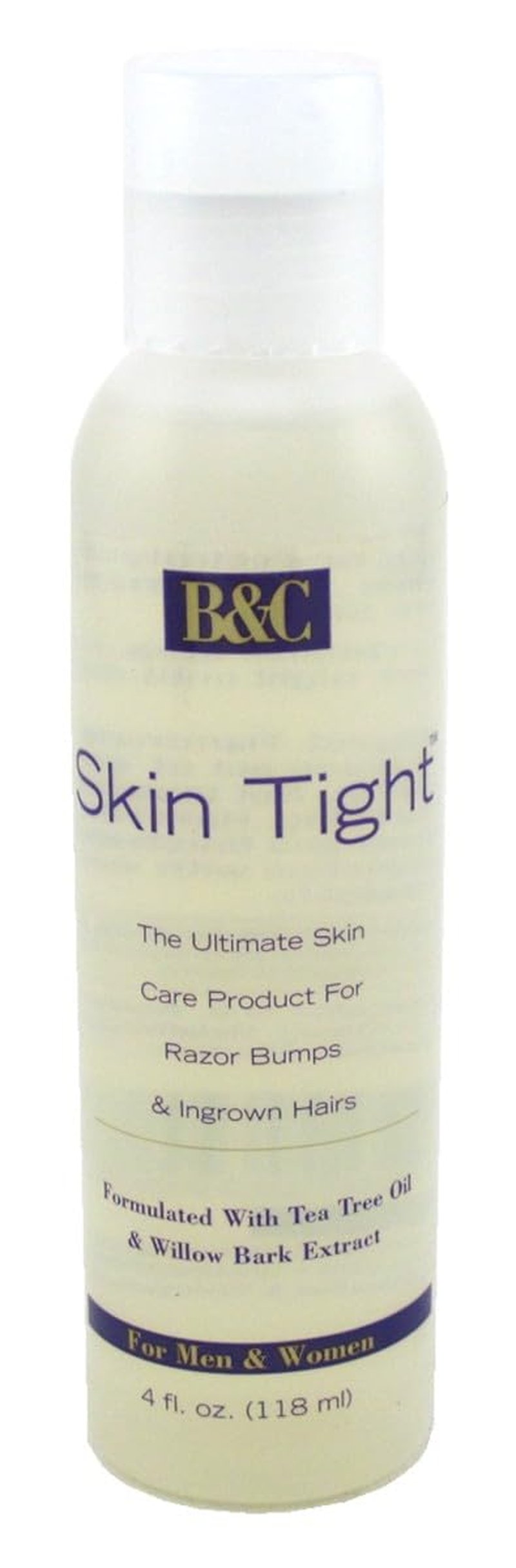 Skin Tight Razor Bump Treatment - 4 Ounce for Ingrown Hair Relief | 2 Pack