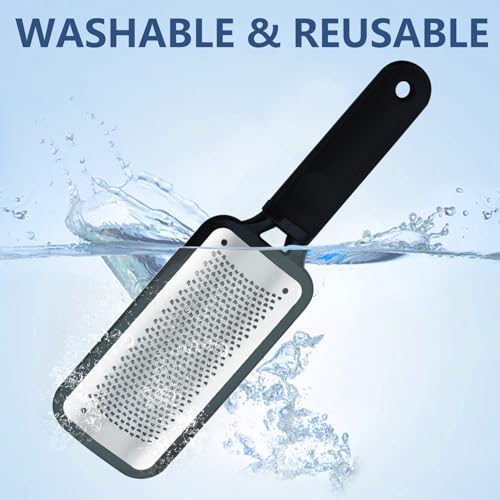 Foot File Callus Remover Foot Rasp Pedicure Scrubber Tool for Feet Care Stainless Scraper Cracked Dead Skin Remover