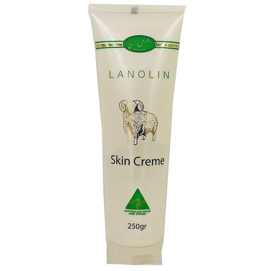 Lanolin Skin Cream - Deep Moisturizing Formula for Soft Skin | 250 Grams