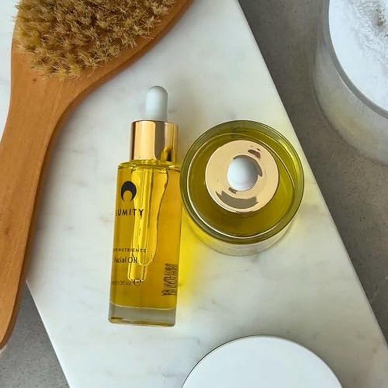 LUMITY Award-Winning Natural Moisturising Anti-Ageing Natural Facial Oil For Fine Lines And Wrinkles - Argan Oil, Jojoba Seed Oil, Green Tea Leaf Extract,
