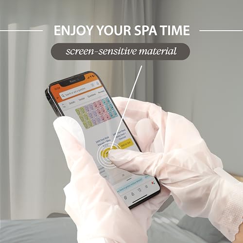 Innerest 24 Pairs Original Derma Beauty Hand Mask Bulk Moisturizing Hand Gloves for Dry Hands Nail Care Essential (Shea Butter)