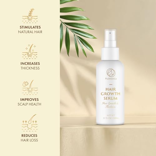 Hair Growth Serum: Rosemary Batana Castor Oil Rice Water Biotin Hair Oils for Hair Growth - Hair Growth Thickening Product - Hair Loss Treatments for Women Men(50 ML)