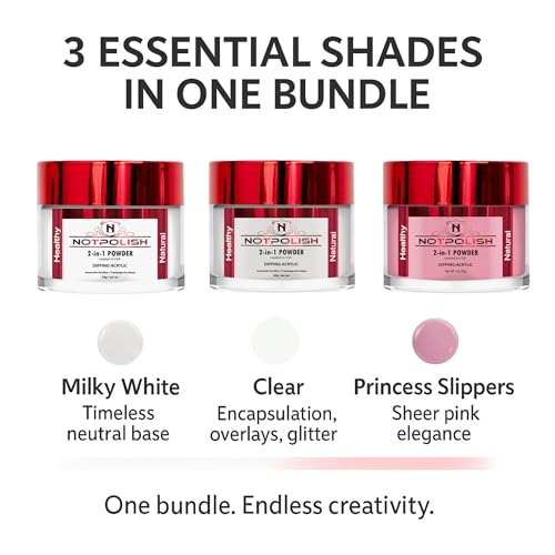 Notpolish - Powders - Parent (Essentials Bundle, 2 Ounce (Pack of 3))
