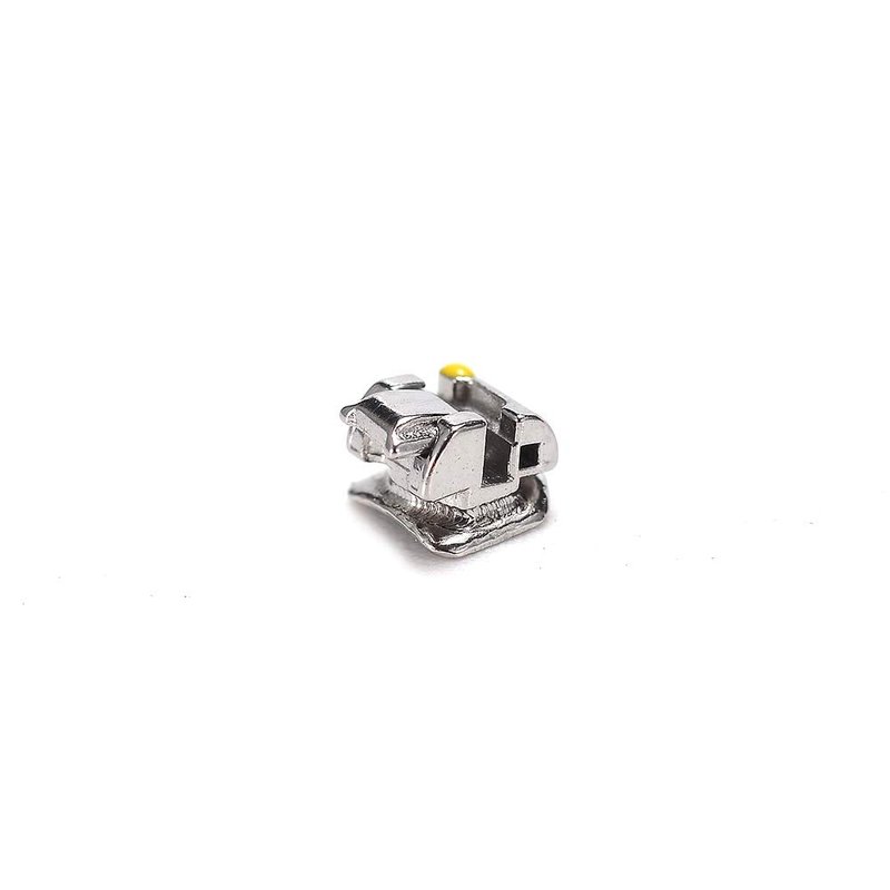 SNAWOP Orthodontic Self-Ligating Brackets 20PCS Dental Metal Braces with Open Tools Slot. MBT 022 3-4-5 with Hooks