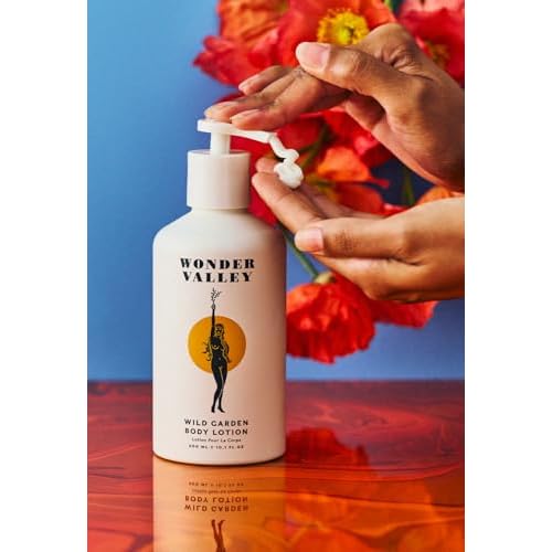 WONDER VALLEY - Wild Garden Body Lotion | Vegan, Cruelty-Free, All Skin Types | Hydration + Barrier Support | Cedar, Basil, Vetiver, Sage (300 mL | 10.1 fl oz)