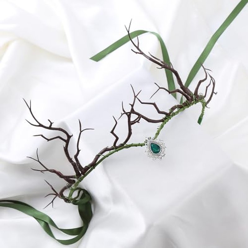 Vivivalue Floral Crown Women Flower Headband Floral Headpiece Halo Wedding Party Festival Photos