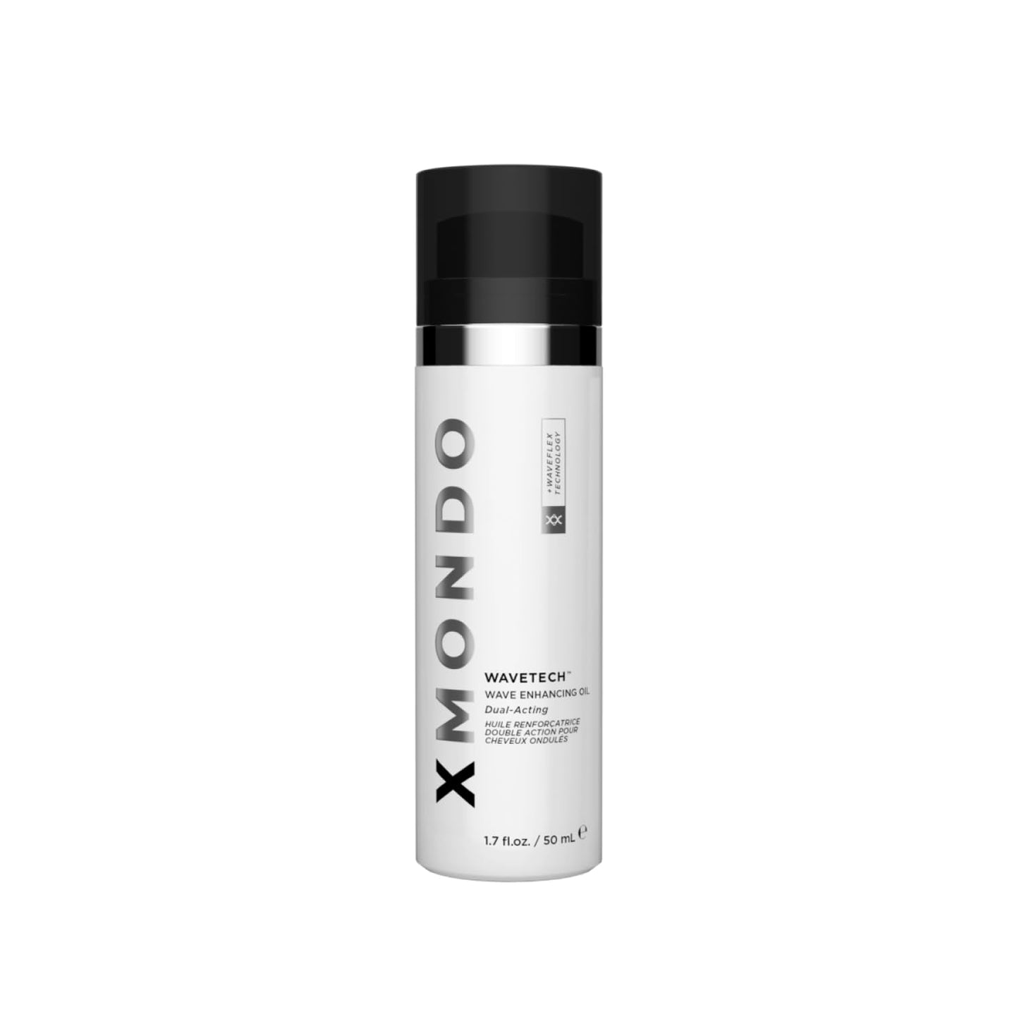 XMONDO Hair Wavetech Wave Enhancing Oil | Vegan Formula with Hemisqualane & Argan Oil for Enhanced Nourishment and Stronger Looking Hair, Waveflex Technology Nurtures Wave Patterns, 1.7 Fl Oz